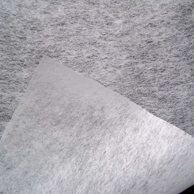 White Smooth ES Non Woven Fabric Thermal Bond High Strength Soft 0